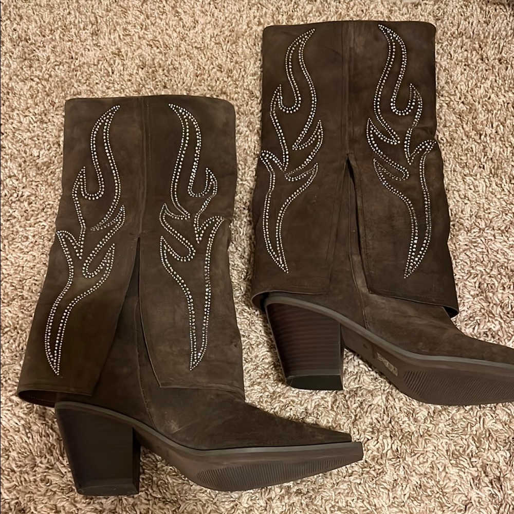 Women's Brown Western Boots